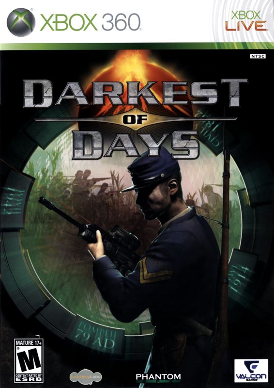 Darkest of Days box art for Xbox 360